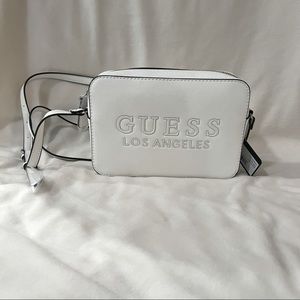 NEW Guess Rodney Crossbody Bag White NWT